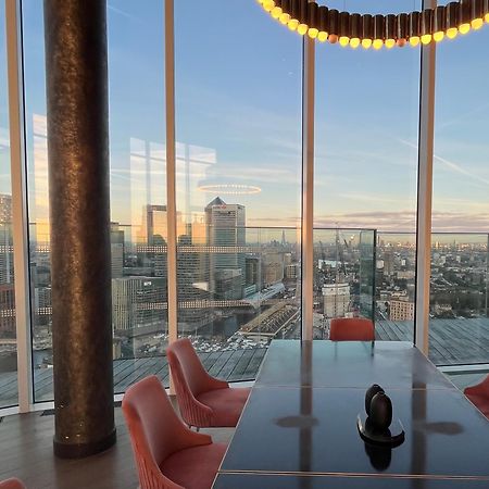 Luxury Modern 2 Bed Flat With Balcony And City View - Canary Wharf City Center ロンドン エクステリア 写真